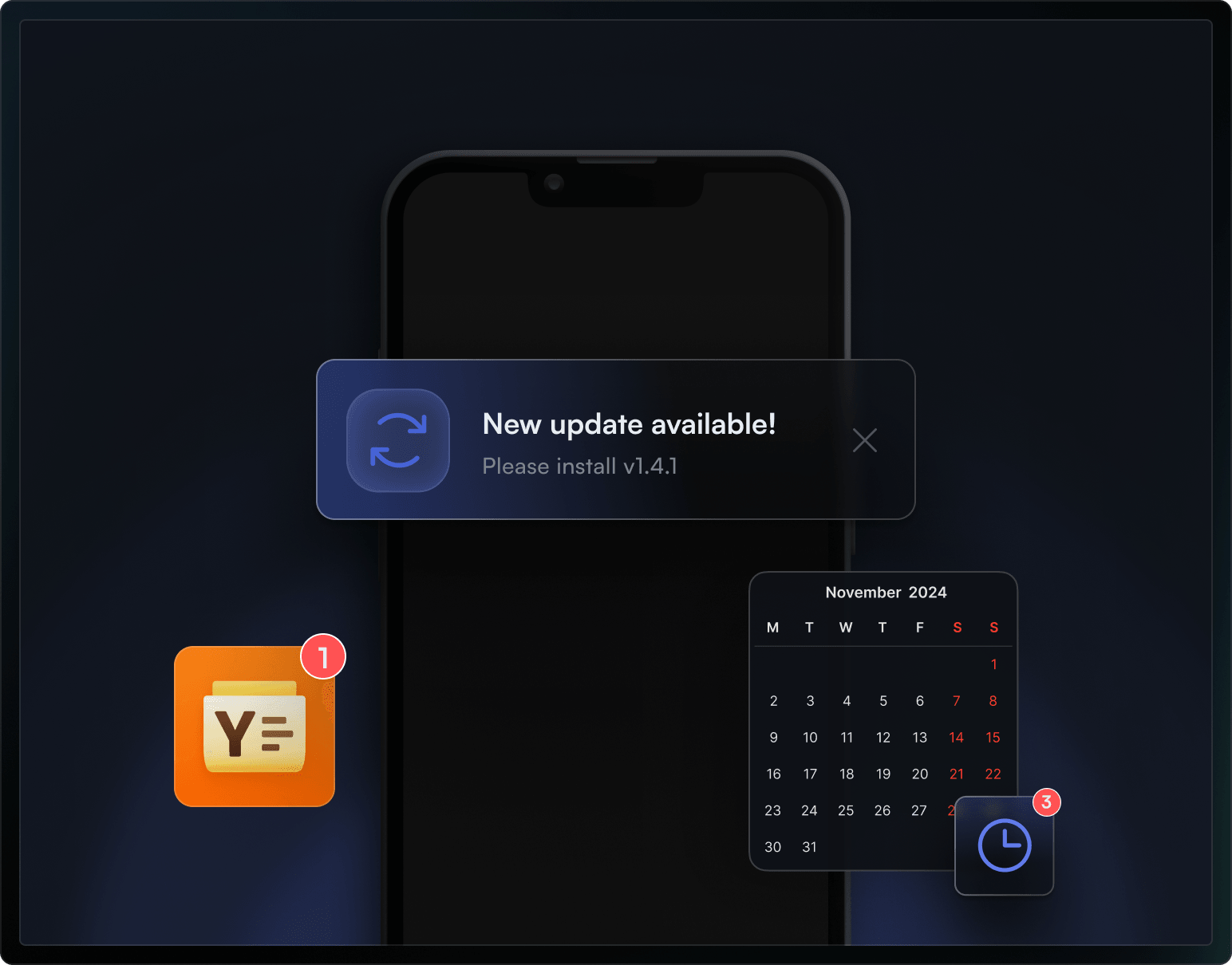 Keep users up to date